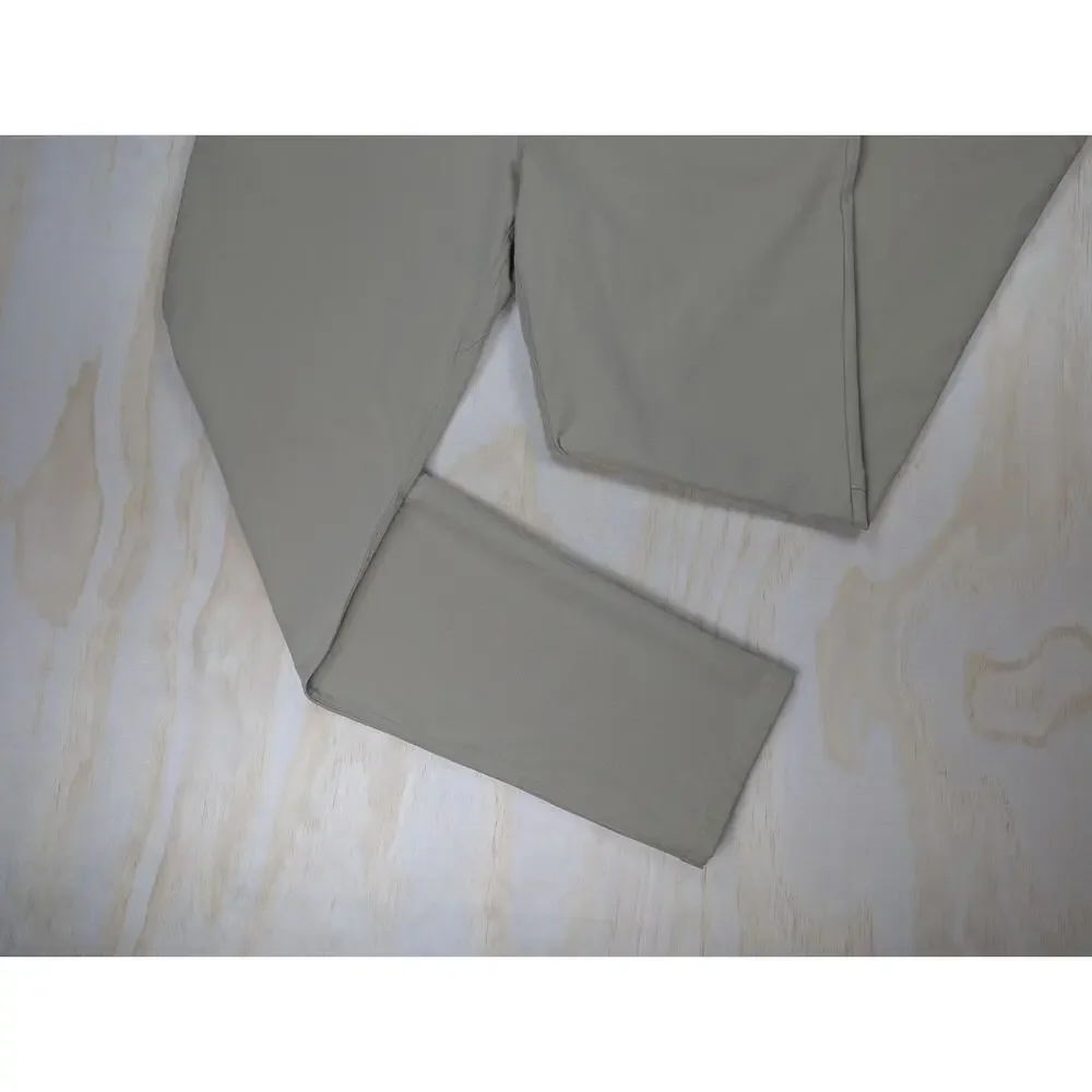 Lululemon Men's 34 ABC 5-Pocket Pant Khaki Tan Warpstreme Flawed
